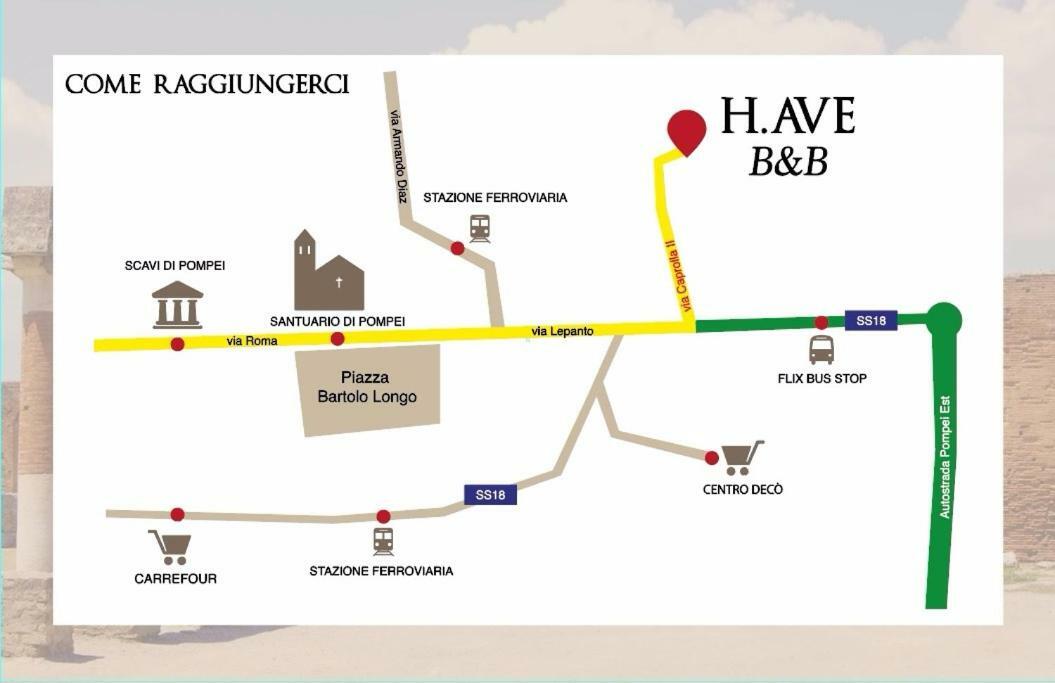 폼페이 H.Ave B&B 외부 사진